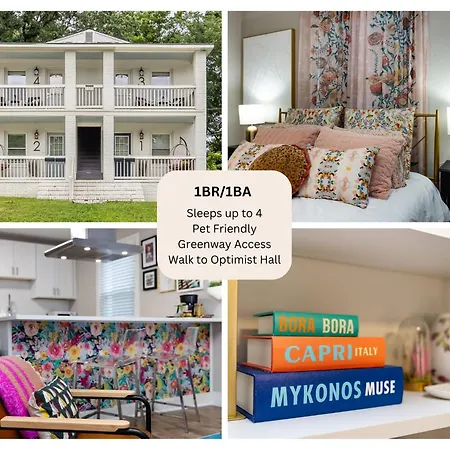 Apartment Optimist Abode 1: <7min To Noda-midwood-uptown Charlotte