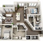 2Br Fully Furnished Apartment Uptown - Boa Stadium Apts