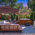 Modern Uptown Retreat Hot Tub & Game Room