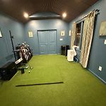 Escape To The Arts Golf Sim Theater Hot Tub