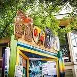 Convenient Colorful And Cozy Getaway