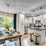 Uptown Oasis, Hot Tub, Swing Chairs, Fire Pit, Gazebo Charlotte