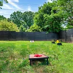 Uptown Oasis, Hot Tub, Swing Chairs, Fire Pit, Gazebo