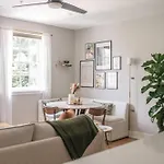 Modern Retreat With Rooftop Firepit Near Uptown *