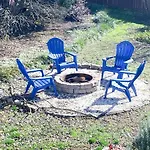 Splendid With Fire It And Backyard In Nc Holiday home Charlotte