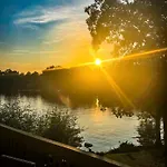 Embrace Nature In Lakefront With Fire Pit In Charlotte, North Carolina Charlotte