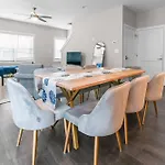 Spacious 3-Bedroom Home With Workspace Near Uptown & Airport