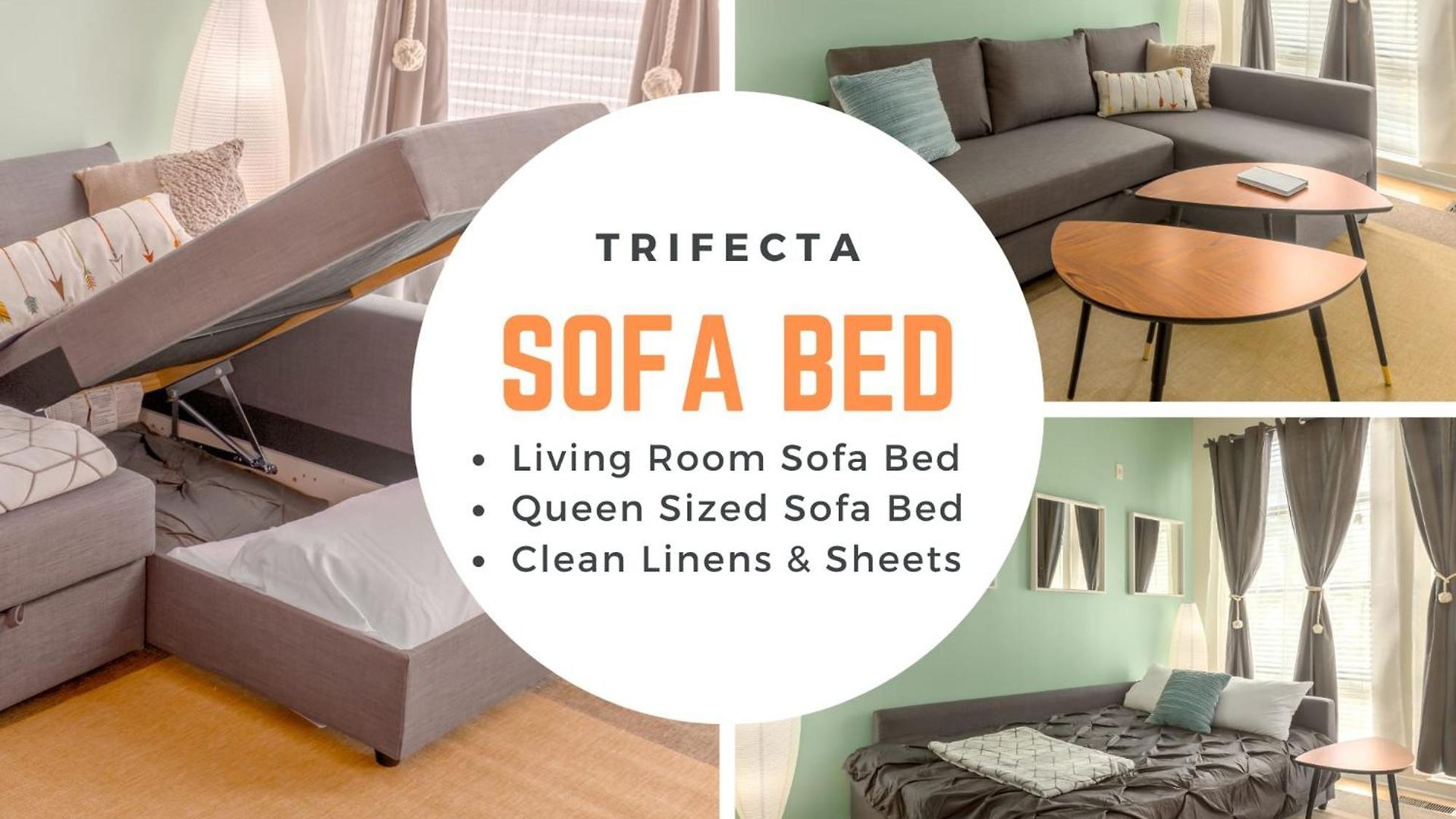 Trifecta Spacious & Beautiful Wifi Superhost Apartment *