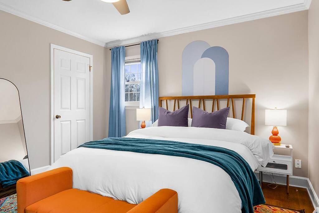 5bd Vibrant Haven: Basketball - 10mins To Airport Charlotte