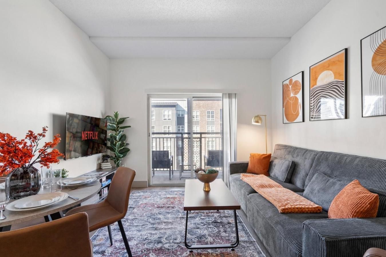 Apartment Urban Oasis - Balcony, Free Parking, Views, Gym Charlotte