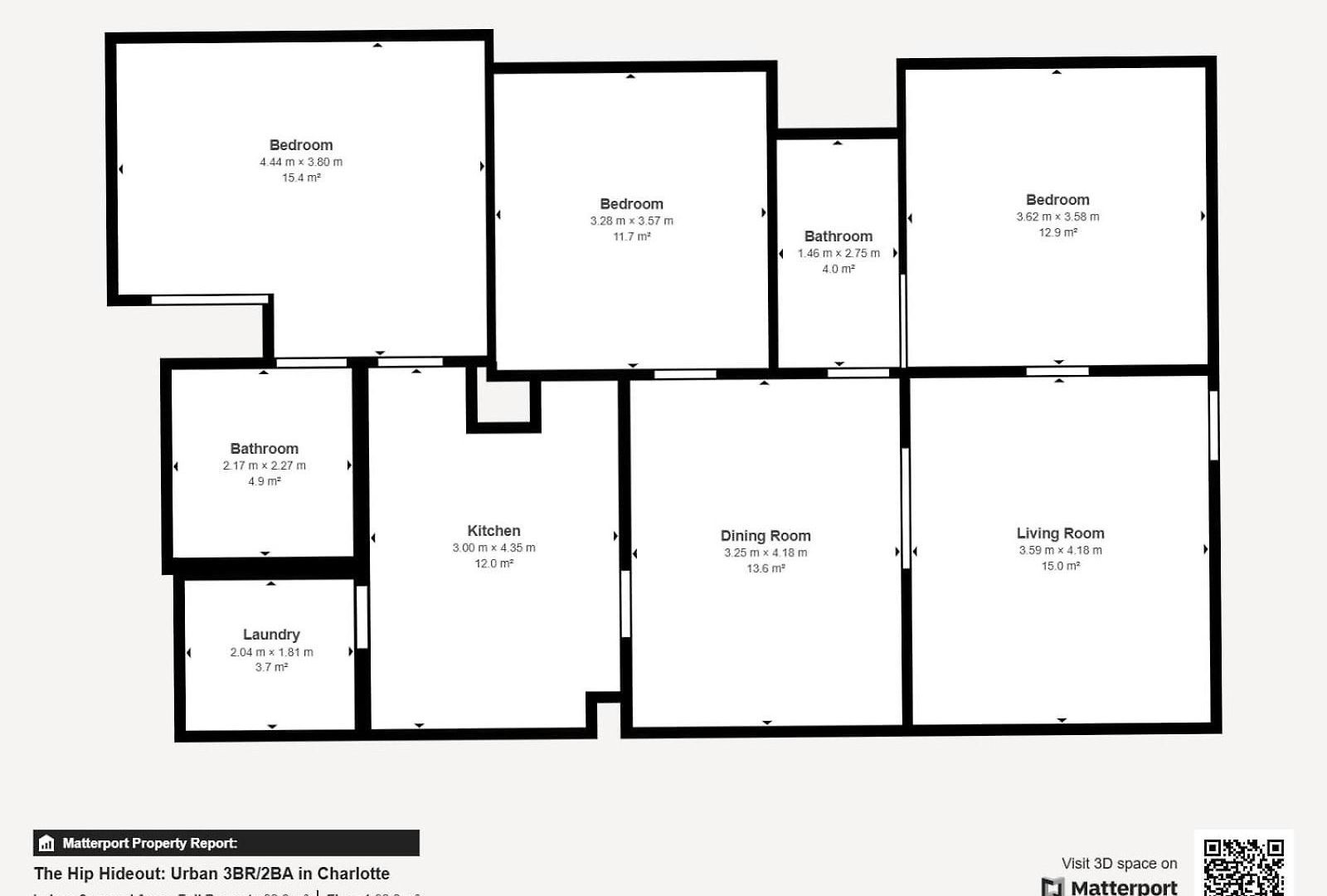 Holiday home Walkable Trendy Hideout For Foodies - 3br-2ba Charlotte