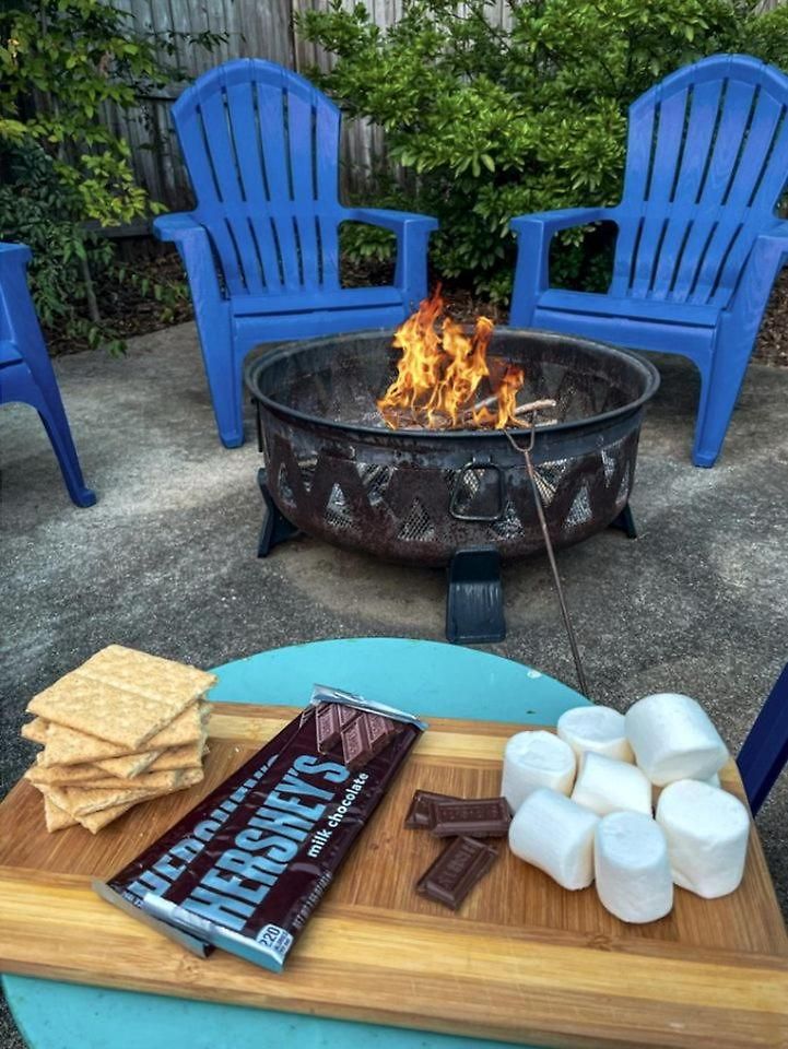 Family With Outdoor Living Areas And Foosball Table In Nc *