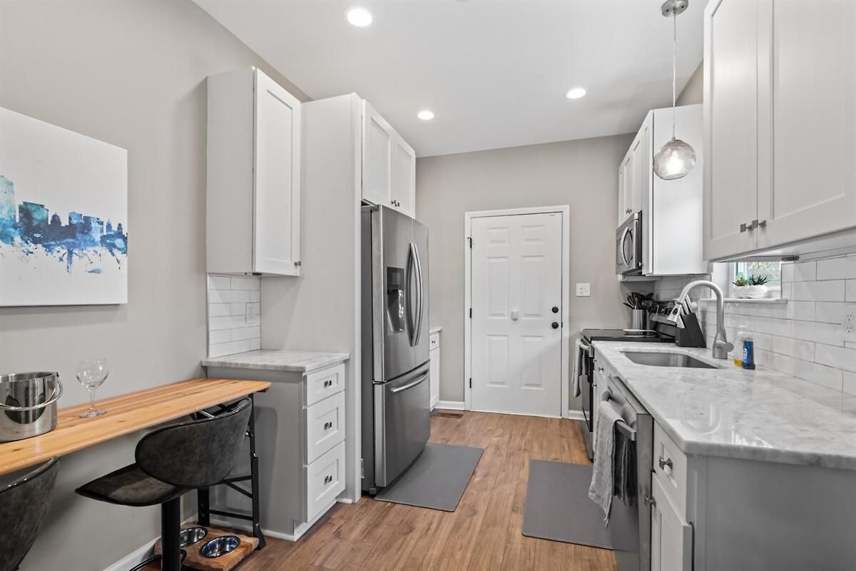 2br With Fenced Backyard, Minutes To Uptown Charlotte
