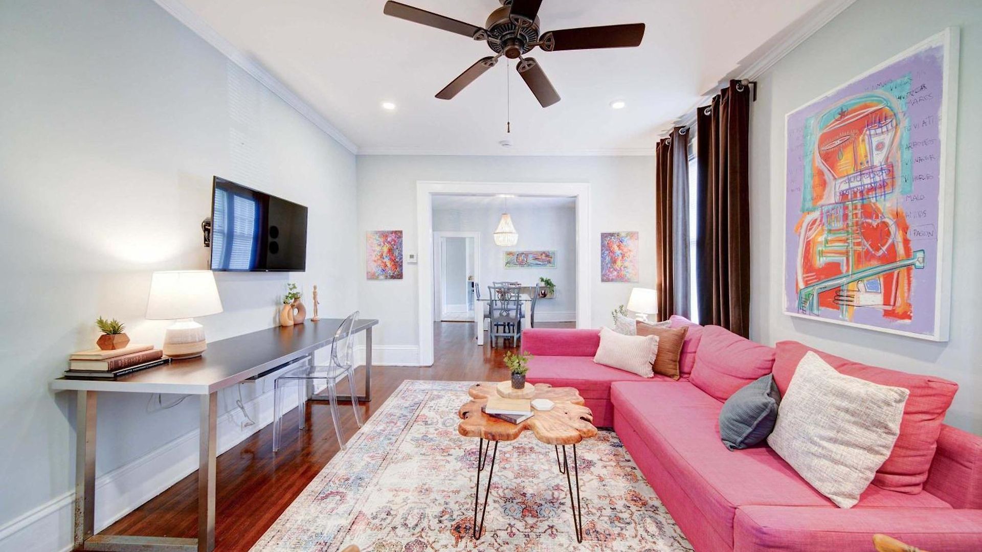 Retro 1br In Elizabeth With Porch & Eclectic Design *