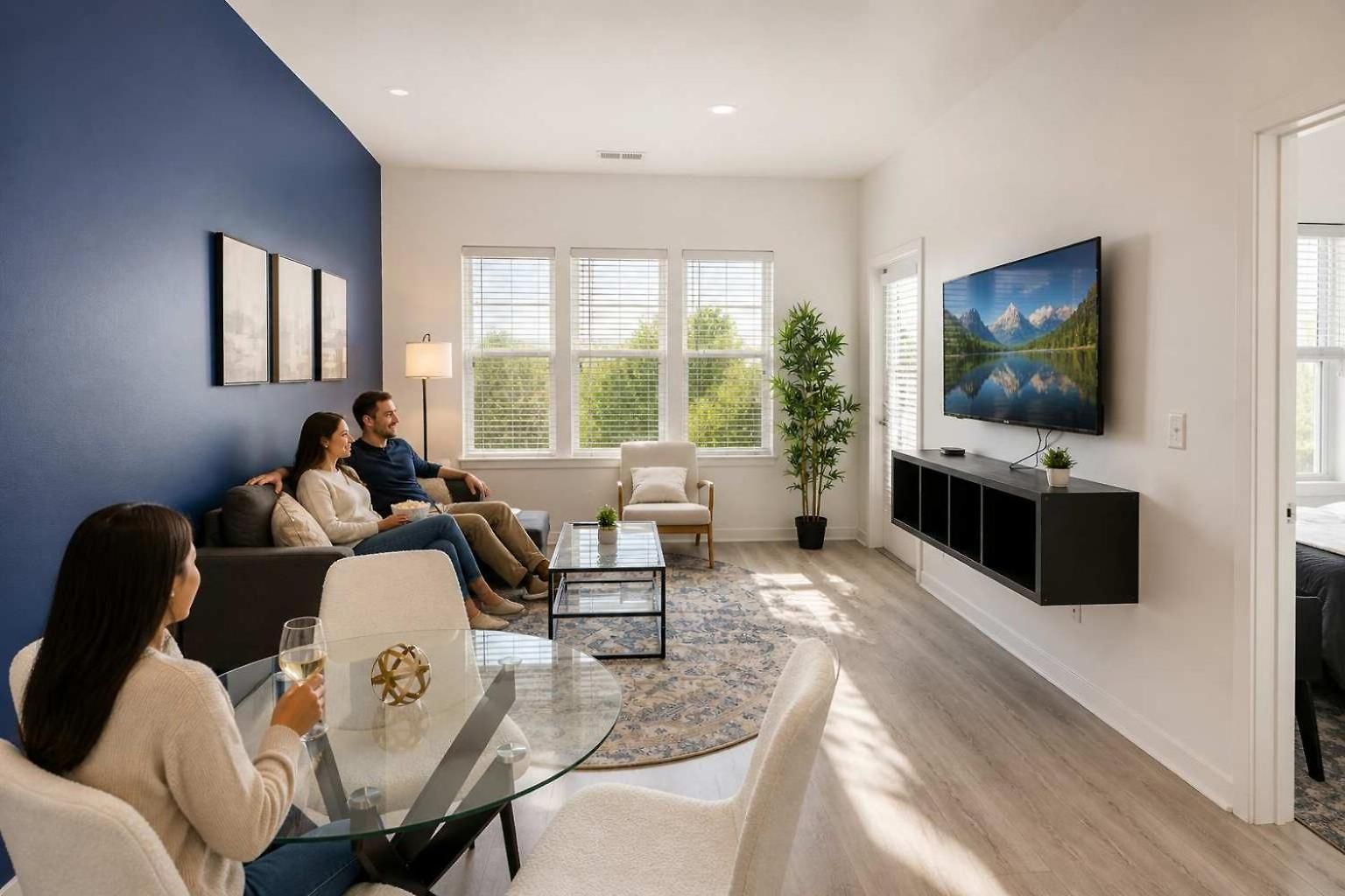 Urban Comfort 1bd Sleeps 6 Dt 5 Min Gym & Parking *