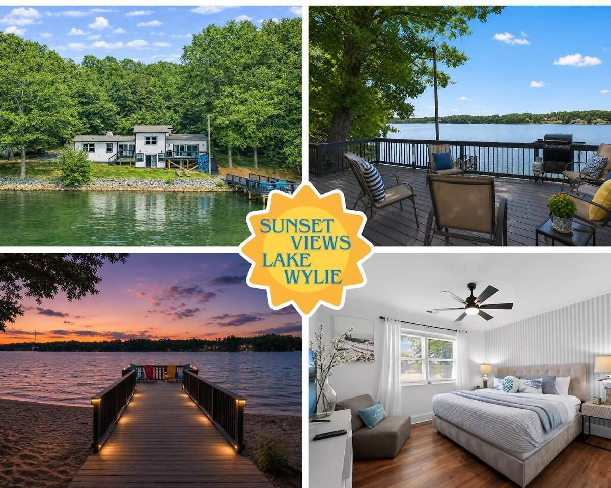 Holiday home Waterfront | Sunset + Dock Views | Wylie Charlotte