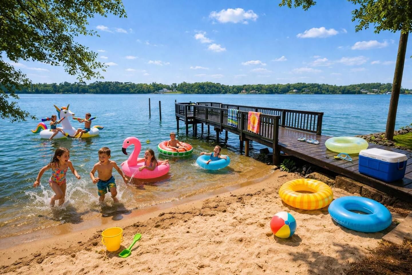 Holiday home Waterfront | Sunset + Dock Views | Wylie