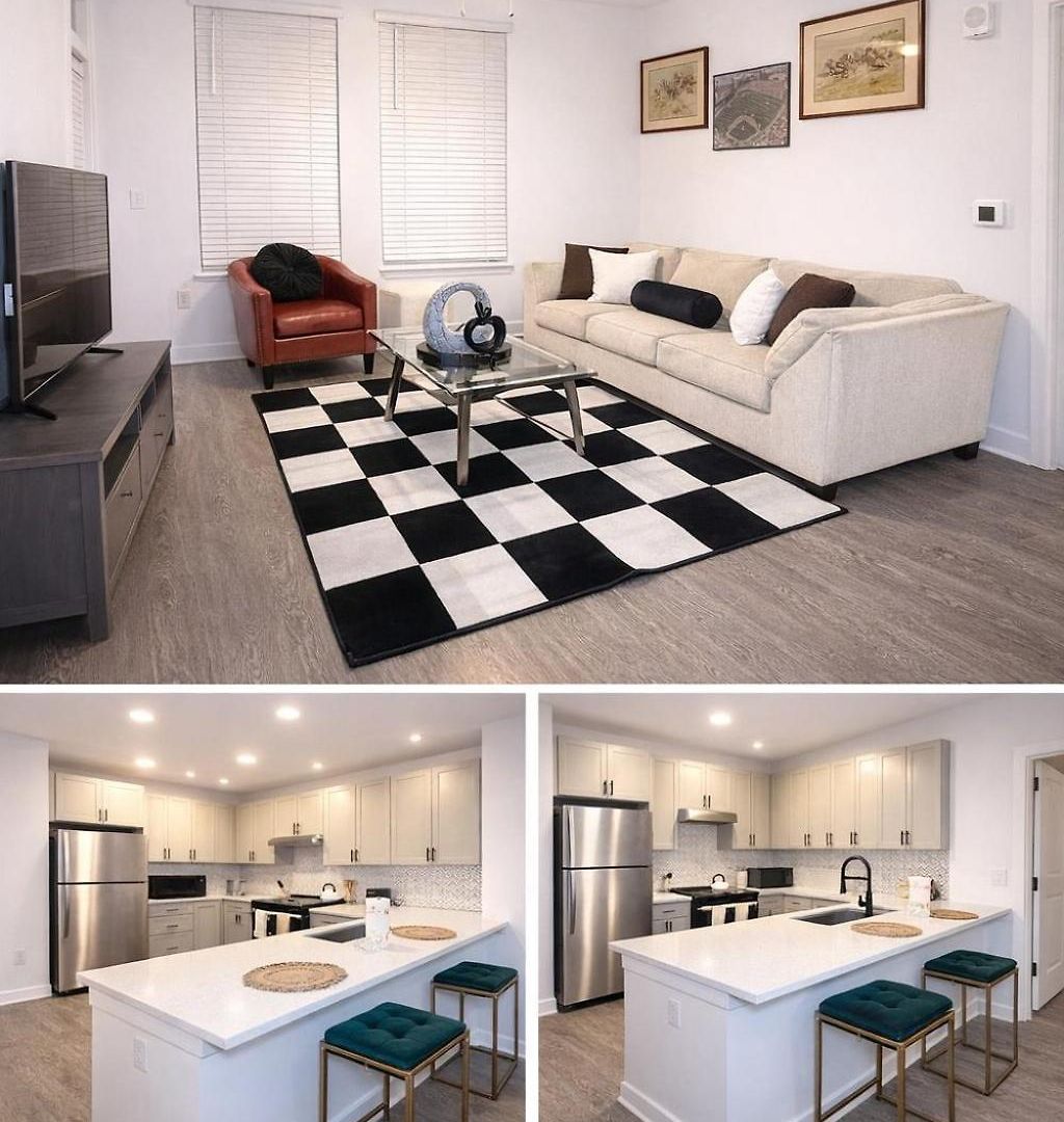 Apartment Luxurious 2br 2br Uptown Oasis, Boa, Nascar, Airport And View With Free Parking *