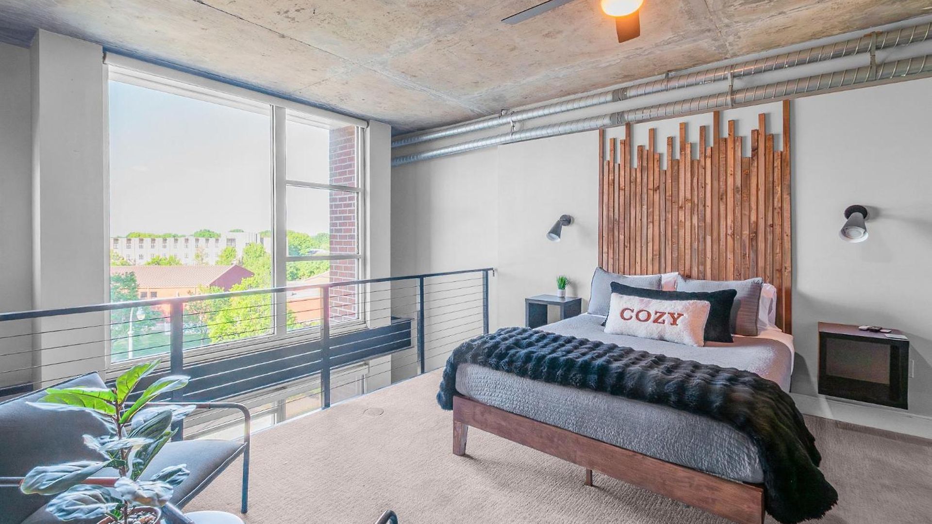 Apartment Modern Uptown Loft - Corporate-ready - Views *