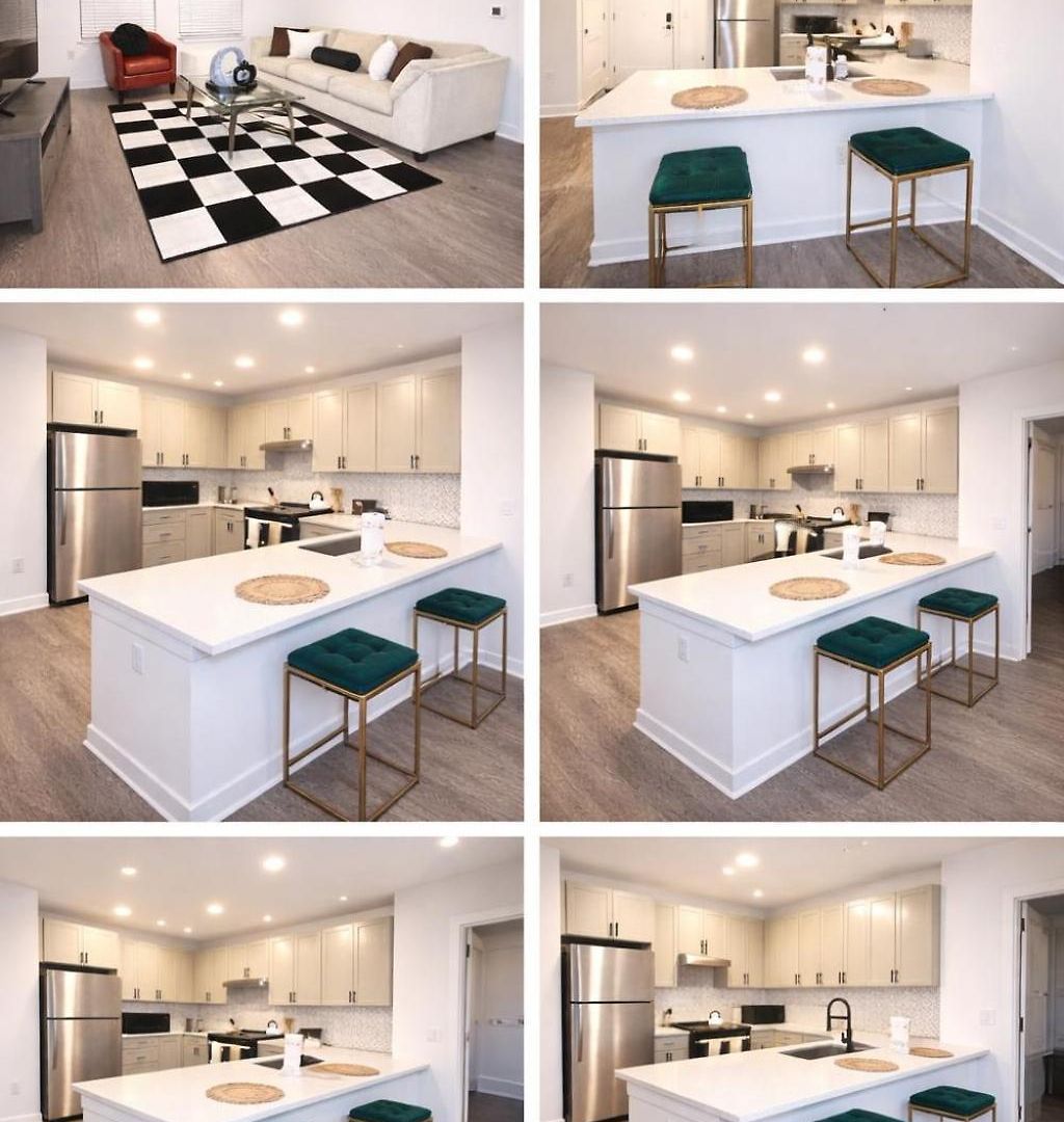 Apartment Luxurious 2br 2br Uptown Oasis, Boa, Nascar, Airport And View With Free Parking *