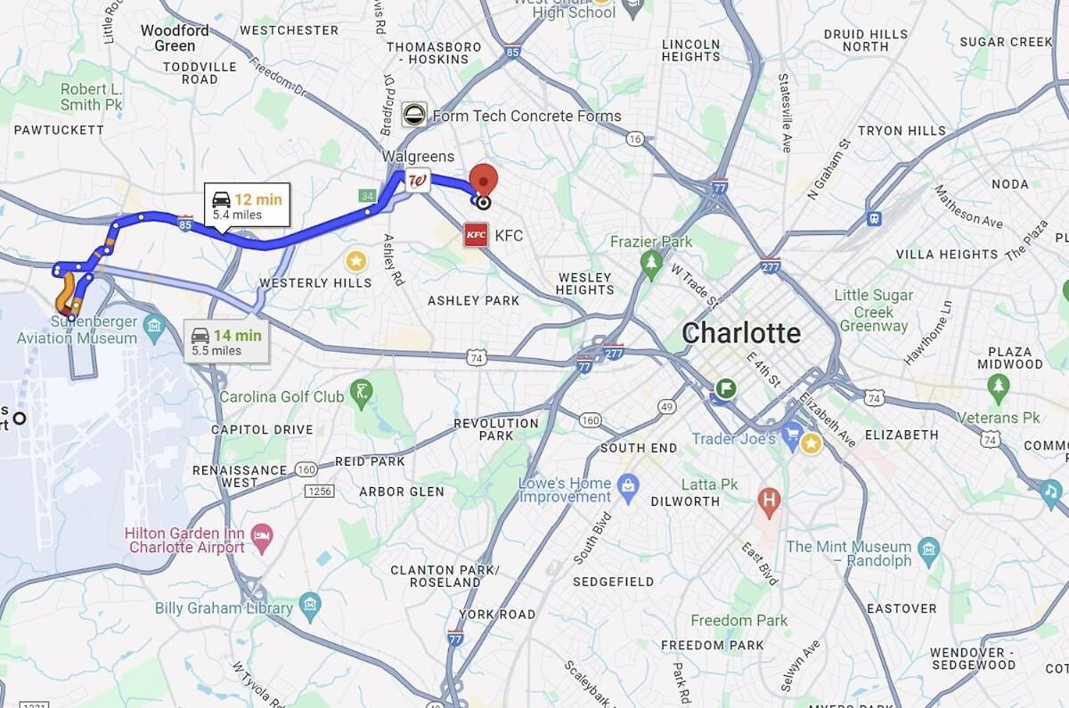 Apartment Two Side-by-side 1-bedroom Duplex Units Charlotte