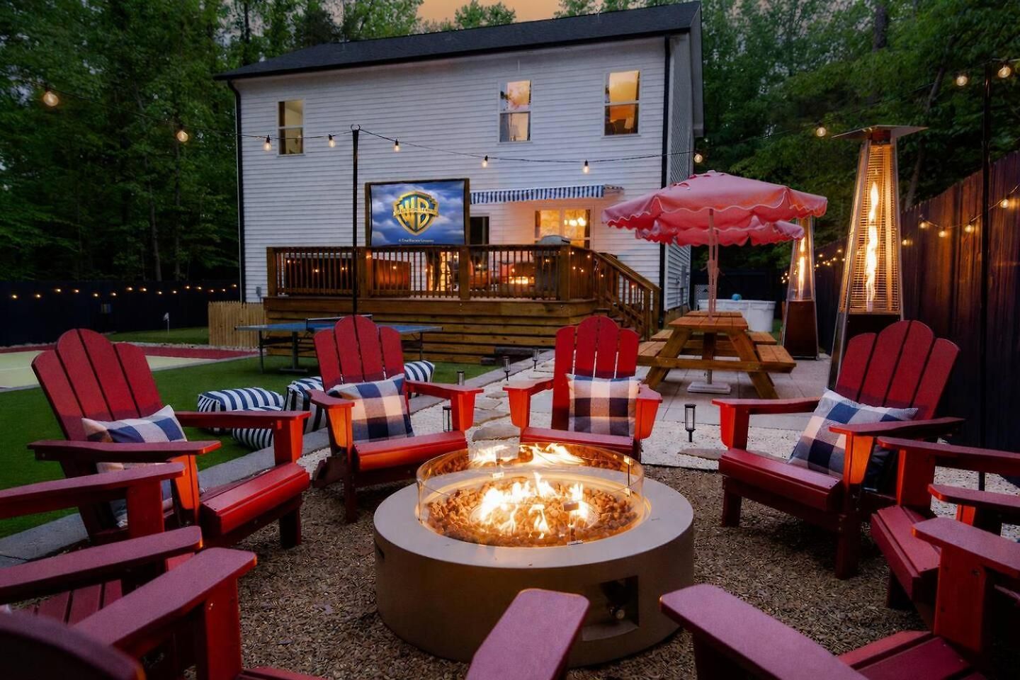 New! Hottub+pickleball+gameroom+movies+golf+games Charlotte