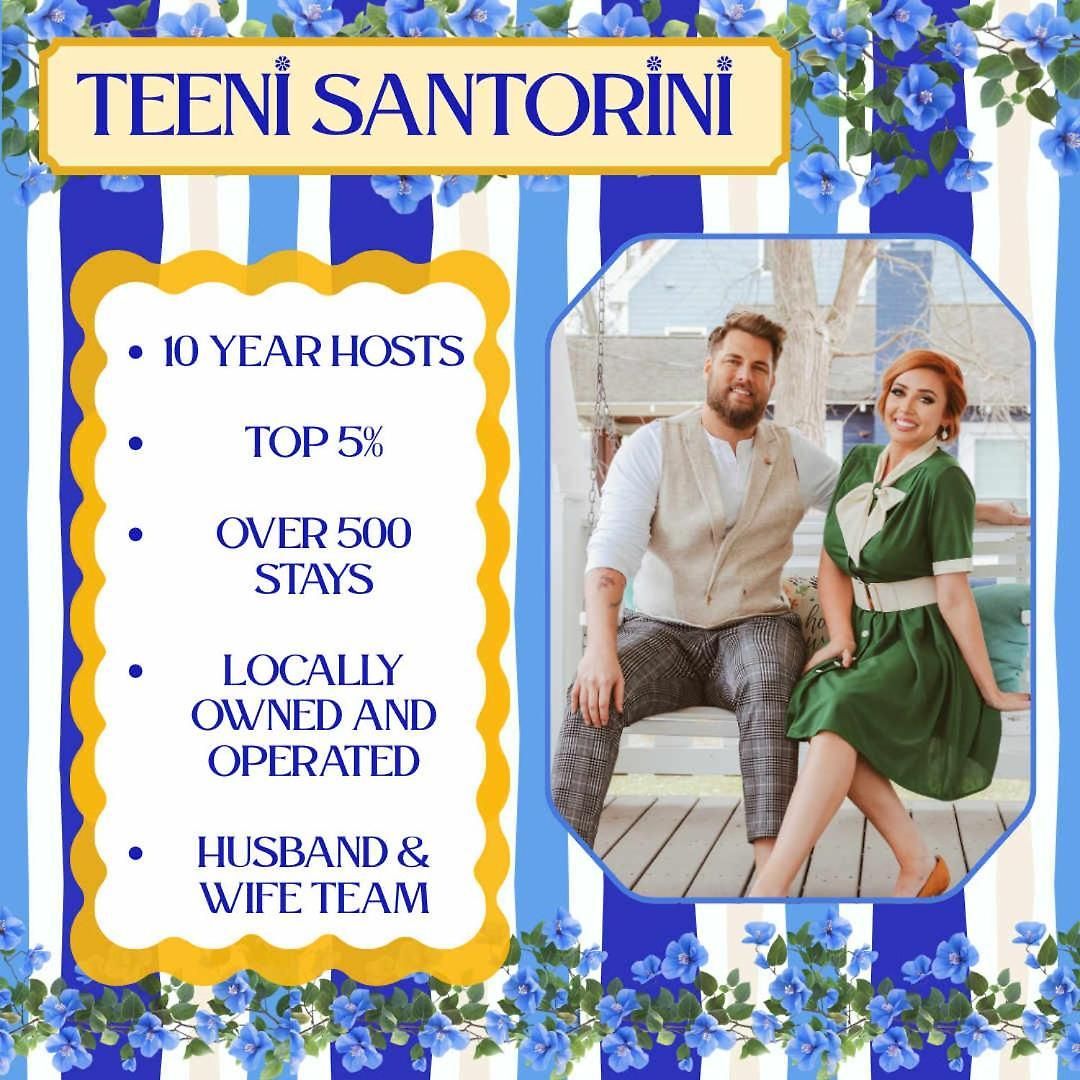 Teeni Santorini Rooftop Lounge Sauna & Hot Tub Charlotte