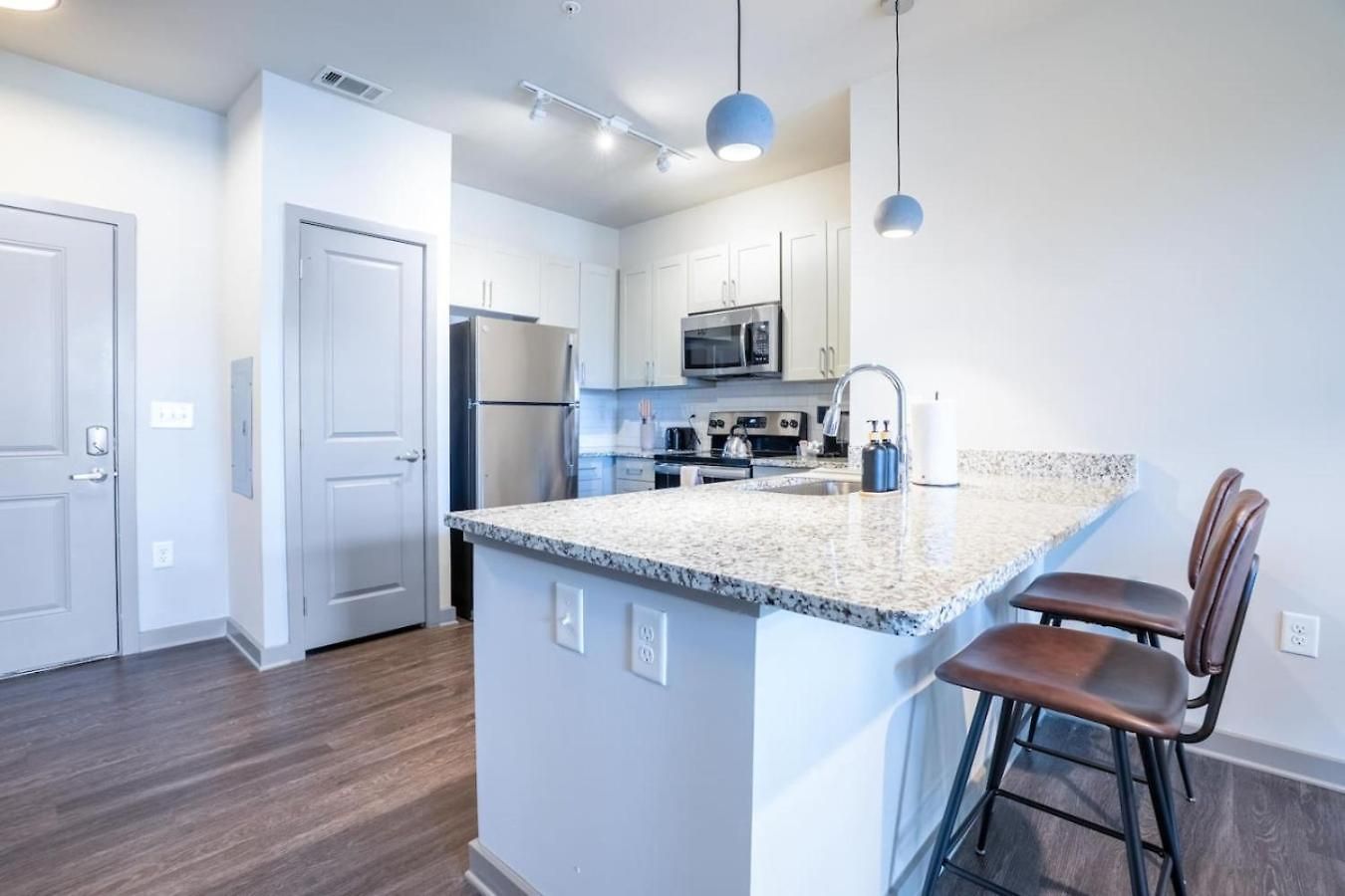 Apartment Stylish, Comfortable 2bd Abode Near Dt Matthews *
