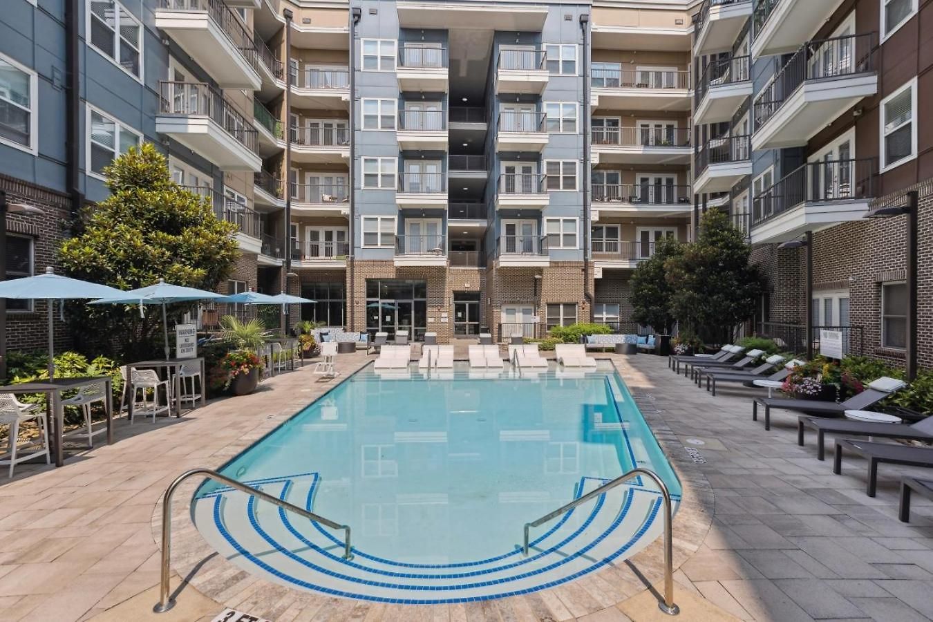 Apartment Luxury 2br Near Uptown Pool, Gym, Bbq Charlotte