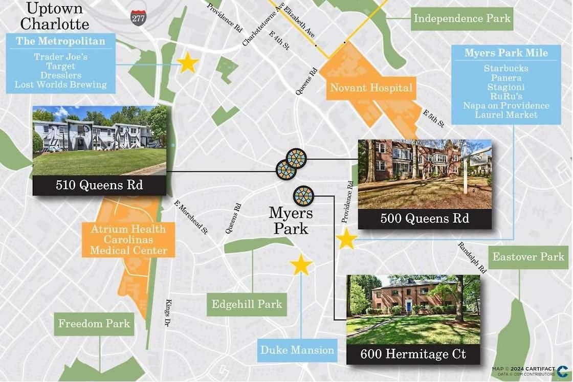 Experience Myers Park In Style * Charlotte