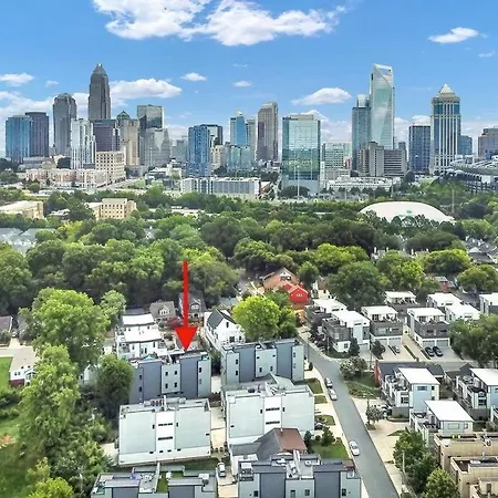Views Rooftop Hot Tub & Short Walk To Stadium * Charlotte