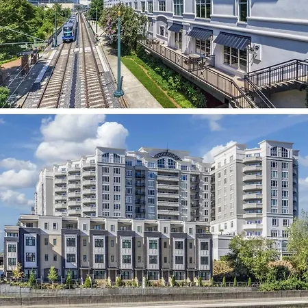 Apartment Spacious 2 Bed, 2 Bath Uptown Gem In The Heart Of The City-parking-wi-fi-balcony-walk To Boa Stadium Charlotte