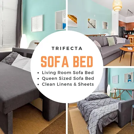 Trifecta Ace Location Pool & Gym Superhost Apartment