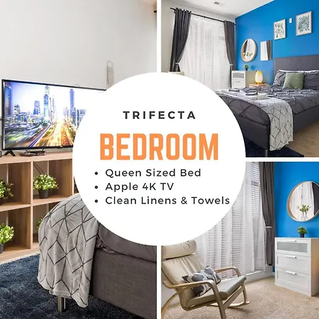 Trifecta Ace Location Pool & Gym Superhost