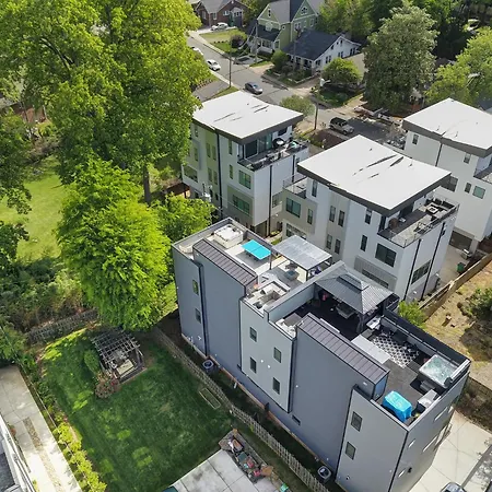 906 Westbrook B Views Rooftop Hot Tub And Short Walk To Stadium * Charlotte