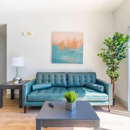 Apartment 3br Modern Downtown With Gym & Office Charlotte