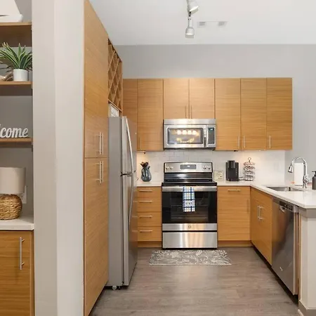 Apartment Chic Uptown Unit With Gym, Pool Charlotte