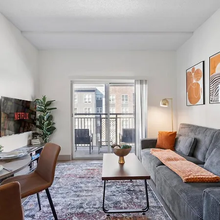 Apartment Urban Oasis - Balcony, Free Parking, Views, Gym Charlotte