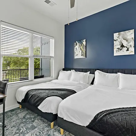 Apartment Urban Comfort 1bd Sleeps 6 Dt 5 Min Gym & Parking
