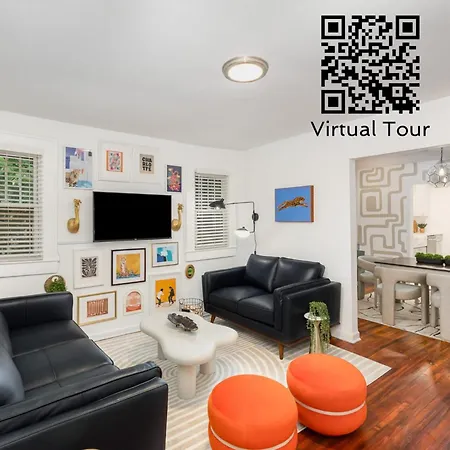 Walkable Trendy Hideout For Foodies - 3br-2ba *