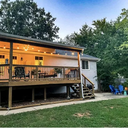 Family With Outdoor Living Areas And Foosball Table In Nc *