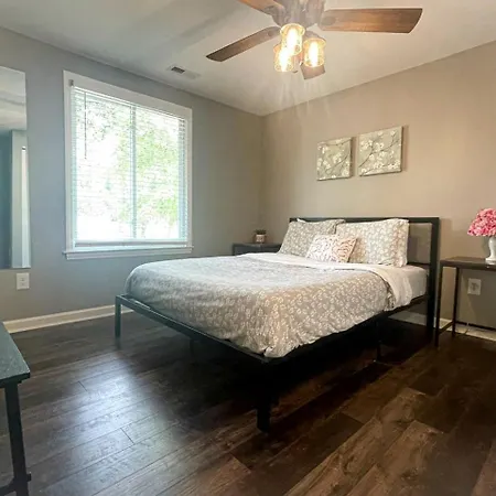 Family With Outdoor Living Areas And Foosball Table In Nc Charlotte