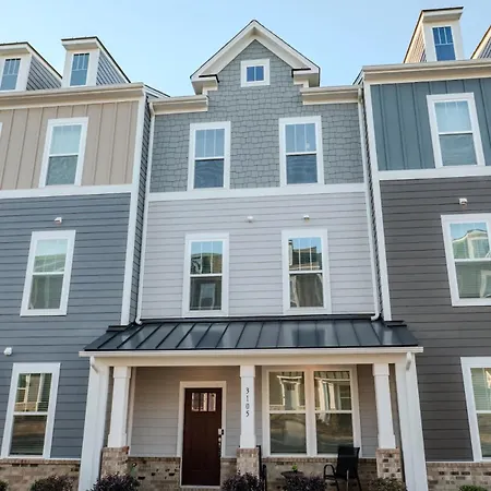 4br Townhouse King Bed Garage Northlake * Charlotte