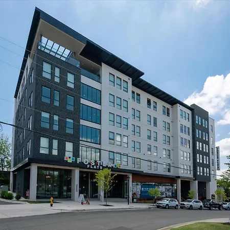 Apartment Southend Near Rail & Uptown I Rooftop Deck I Gym Charlotte