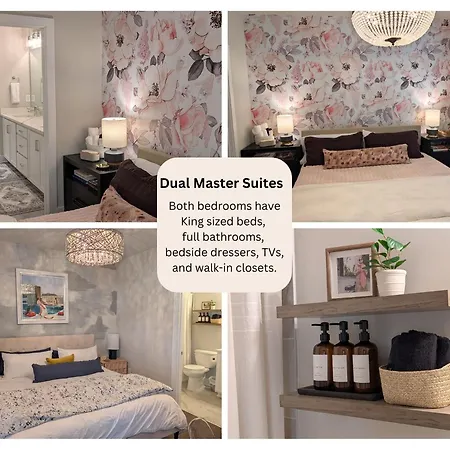 Queen Castle - Rooftop, Garage, King Beds, Pet Friendly