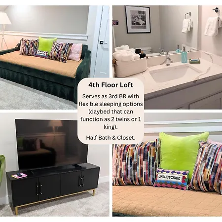 Qc Rooftop Retreat | Rooftop | Garage | Dog Park *