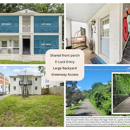 Apartment Optimist Abode 2: <7min To Noda-midwood-uptown Charlotte
