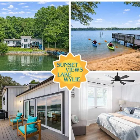 Waterfront | Sunset + Dock Views | Wylie Charlotte