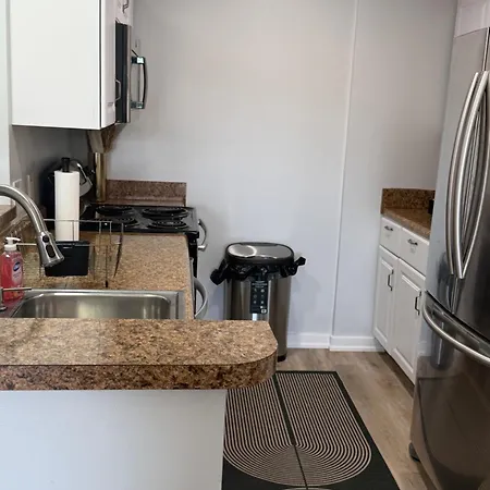 Apartment Modern Luxe Retreat Free Parking King Beds