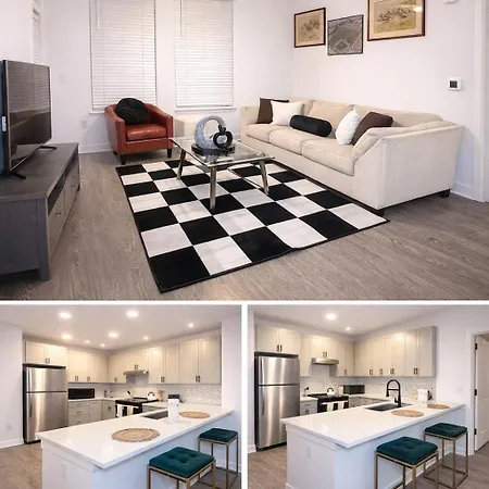 Apartment Luxurious 2br 2br Uptown Oasis, Boa, Nascar, Airport And View With Free Parking *
